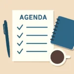 agenda meeting examples