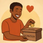 god loves cheerful giver