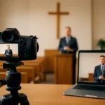 how to live stream church service